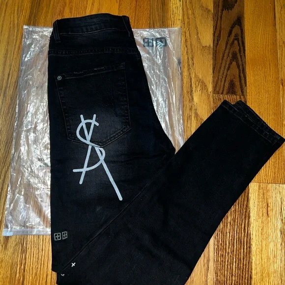 fresh Black Men's Jeans